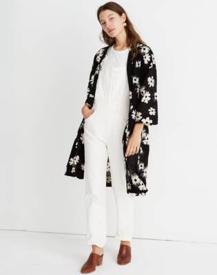 madewell short robe jacket