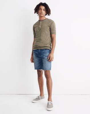 madewell jeans shorts