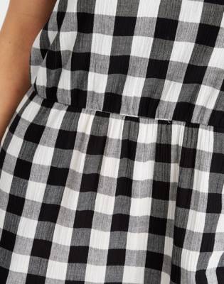 madewell gingham jumpsuit