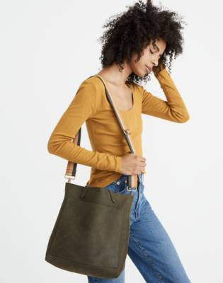 madewell rainbow strap bag