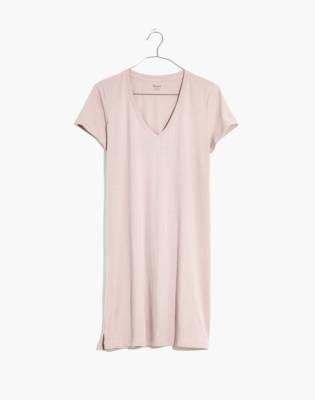 vneck tshirt dress