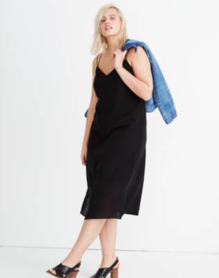 madewell cami slip dress