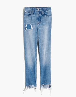 madewell step hem jeans