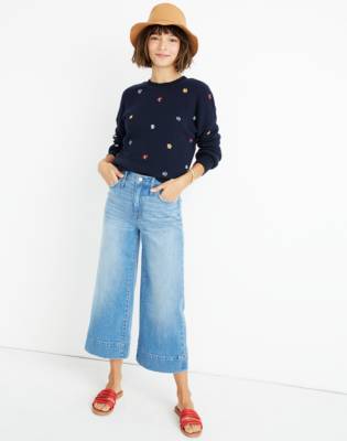 wide leg crop jeans madewell