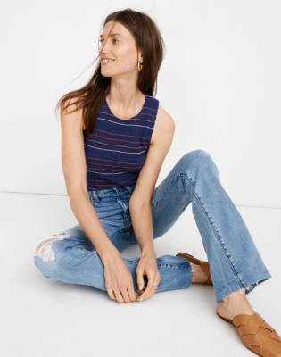 madewell skinny flare