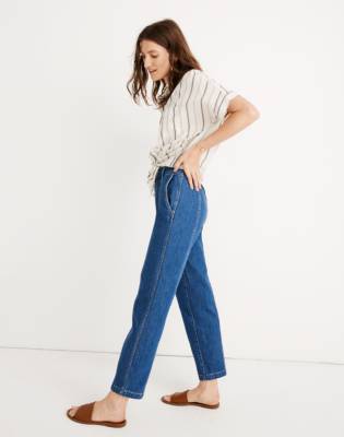 madewell tapered pants