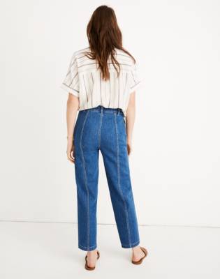 madewell tapered jeans