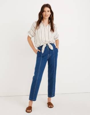 madewell tapered jeans