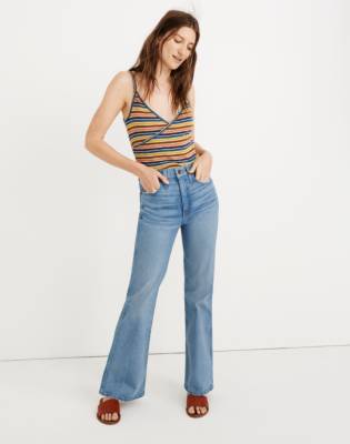 retro flare jeans