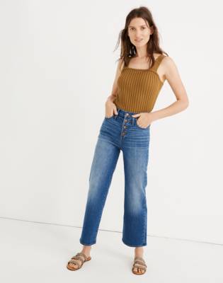 wide leg crop jeans madewell