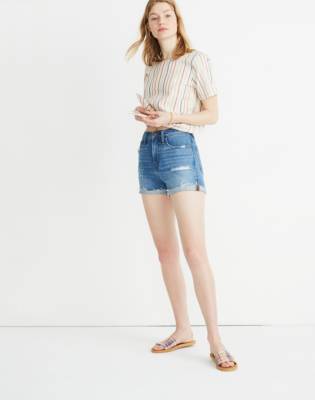 madewell denim shorts