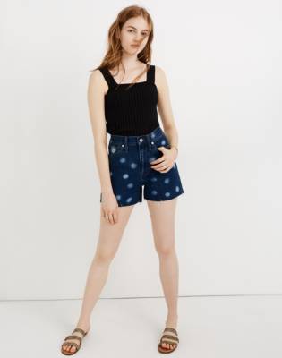 madewell polka dot jeans