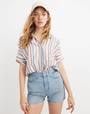 white jean jacket with dress