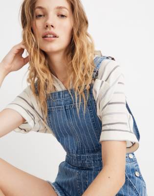 madewell overall shorts