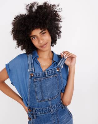 madewell overall dress