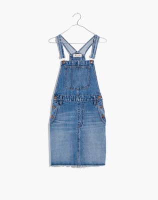 denim skirt overall
