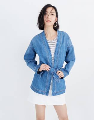 denim cardigan