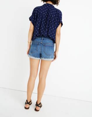 madewell maternity shorts
