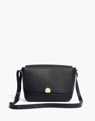 black long shoulder bag