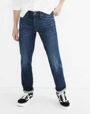 mens straight leg selvedge jeans