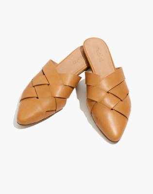 madewell cassidy woven mule