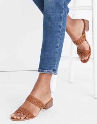 woven basket weave sandals