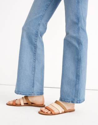 madewell leather slides