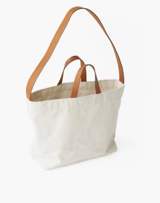 canvas sling tote bag
