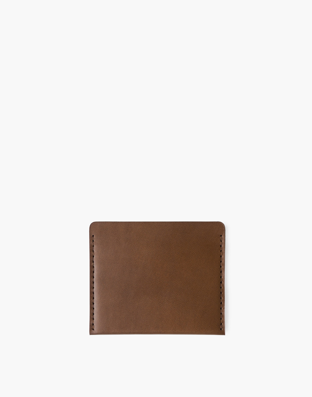 Shop Mw Makr Leather Cascade Wallet In Brown