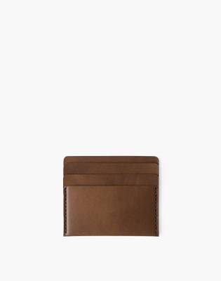 Mw Makr Leather Cascade Wallet In Brown