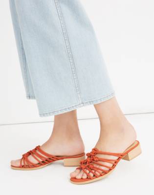 madewell block heel sandal