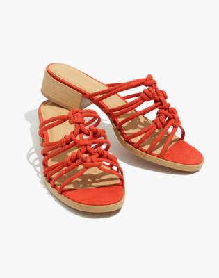 madewell red sandals