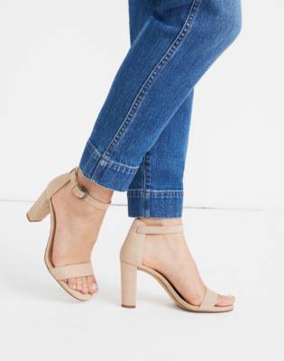 madewell block heel sandal