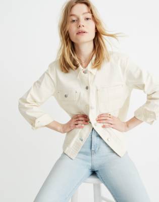 madewell cropped chore jacket