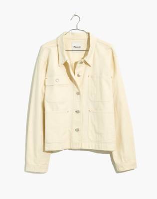 madewell cropped chore jacket