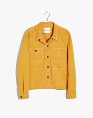 madewell cropped chore jacket