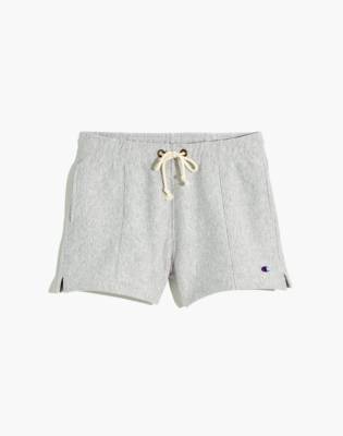 champion grey sweat shorts