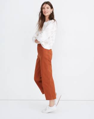 madewell crop pants