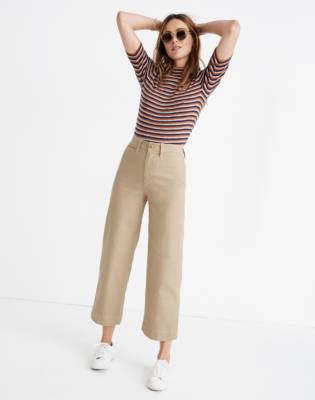 madewell emmett crop pants