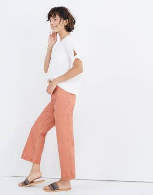 madewell slim emmett pants