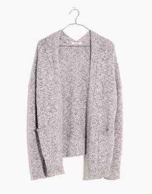 marled cardigan sweater