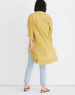 madewell short robe jacket