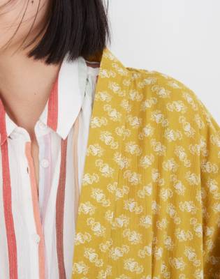 madewell short robe jacket