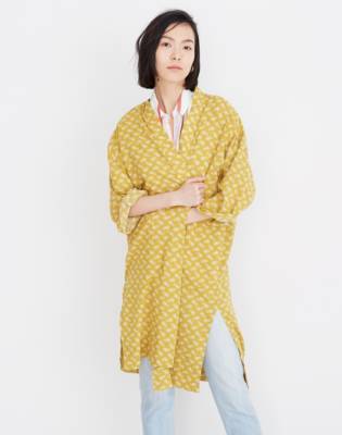 madewell short robe jacket