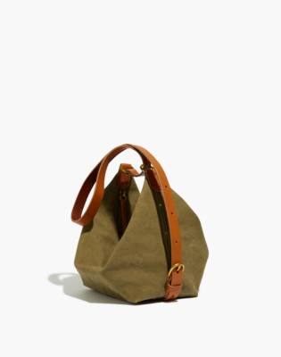 madewell the leather sling bag