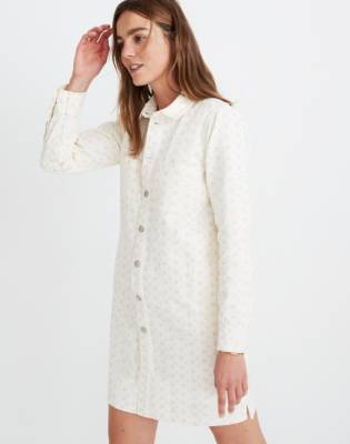 madewell white eyelet dress