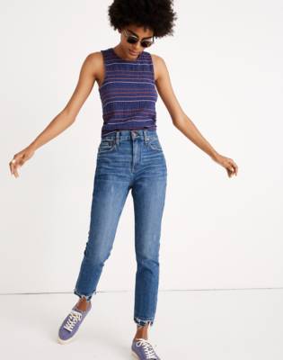 the high rise slim boyjean madewell