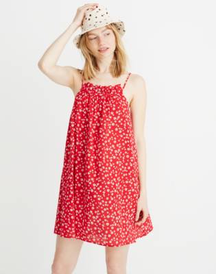 madewell red dress