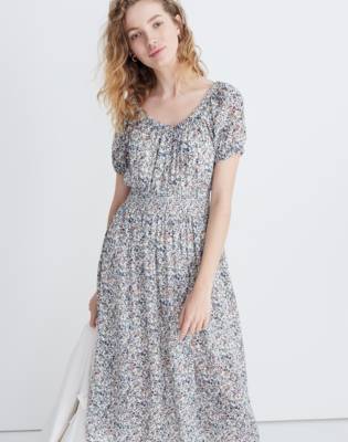 smock waist dress