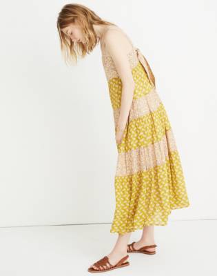 madewell yellow floral dress